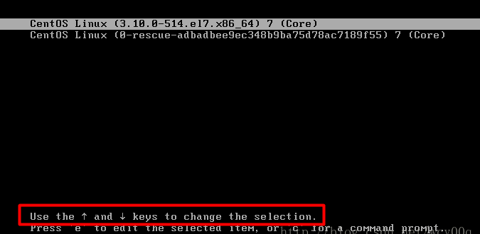 Centos7 忘记 root 密码